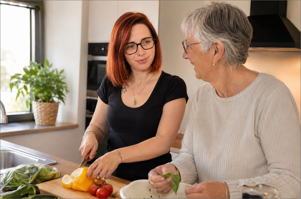 Préparation en cuisine